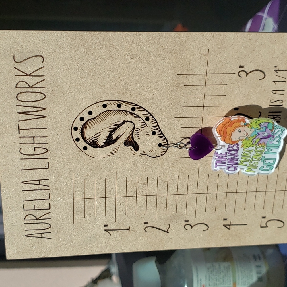 Miss Frizzle earrings - Picture 8 of 10